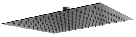 Ferro SLIM głowica talerzowa deszczowni kwadratowa 30cm, czarny DSN08BL