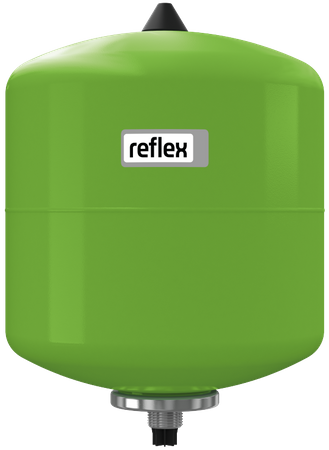 Reflex naczynie wzbiorcze Refix DD 25 (c.w.u.) 10 bar 70°C zielone 7308400
