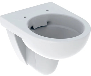 Geberit lejowa, krótka, wisząca miska WC Selnova Compact Rimfree 500.349.01.1